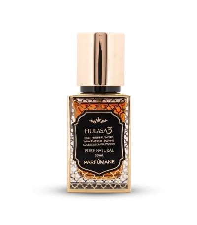 HULASA 3 30ml. Naturel Sprey Parfüm | Oud, Ceylan Miski, Balina Amberi ve Yasemin