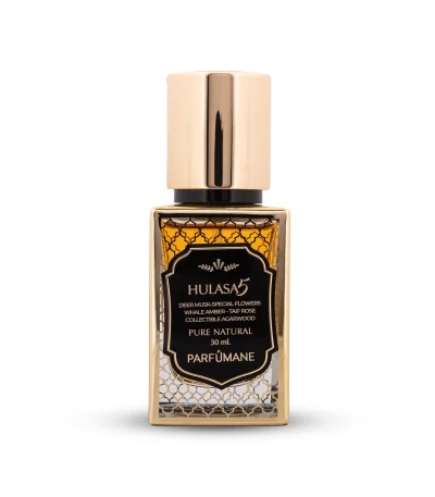 HULASA 5 30ml. Naturel Sprey Parfüm | Oud, Ceylan Miski, Balina Amberi, Sandal Ağacı, Gül