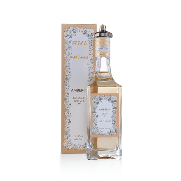 AMBERIN 200ml. Parfüm Kolonya | Sıcak ve Kalıcı Amber Tonlarıyla